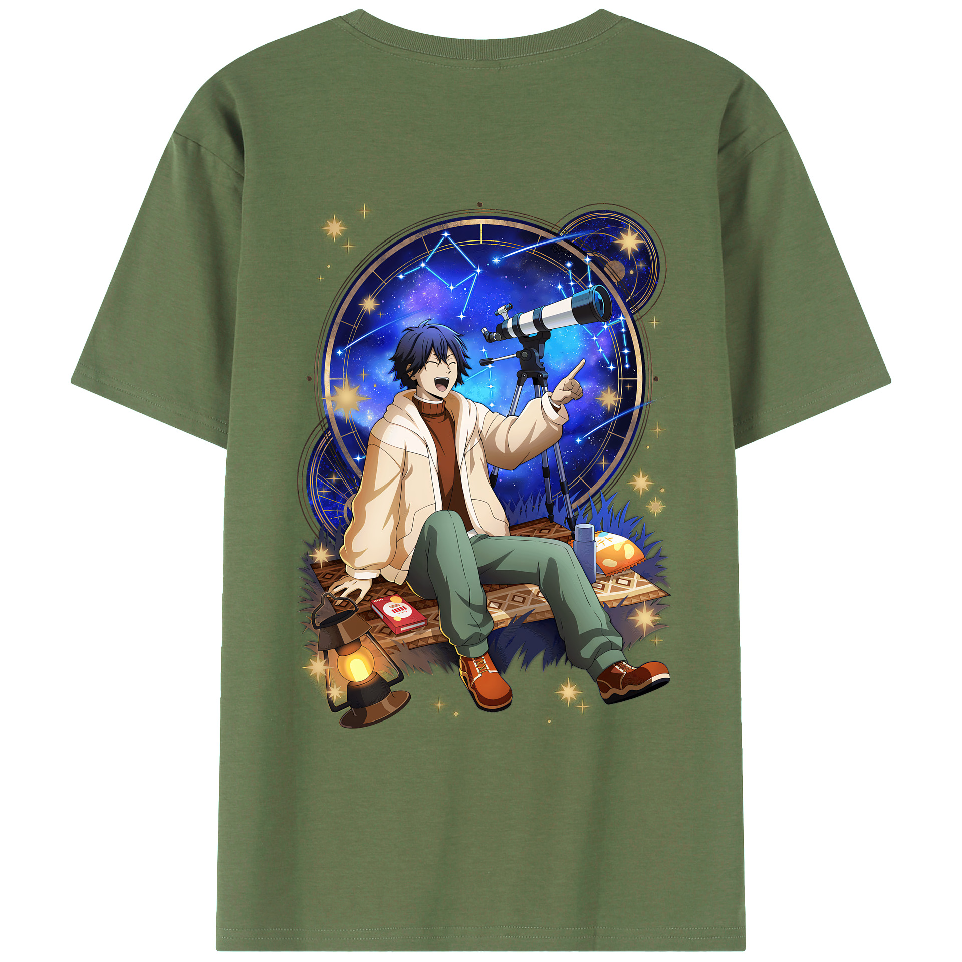 （画像用） 文豪ストレイドッグス Bungo Stray Dogs 綿100％ メンズ半袖Tシャツ（バックプリント） 通気性